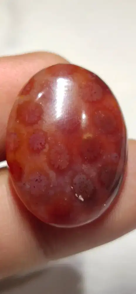 Batu Teratai Merah Natural Origin SumSel MuraTara BerCertificate