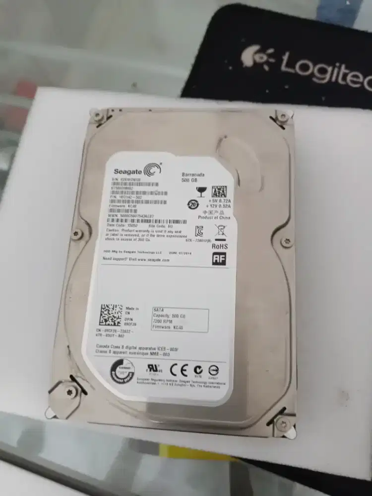 HDD PC/ CCTV 3.5 Seagate Barracuda 500GB SATA COPOTAN HEALTH 100%