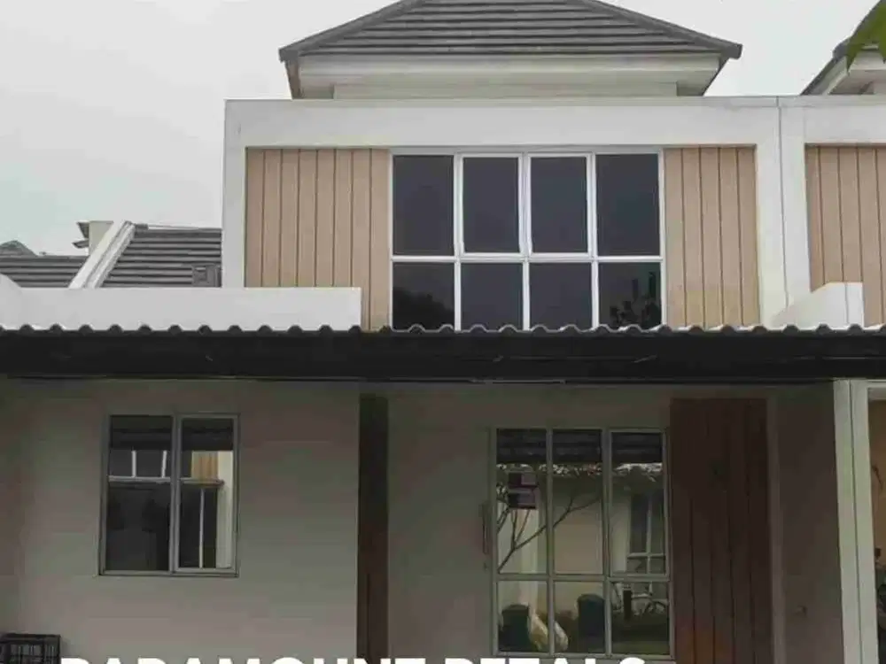 Disewakan Murah Rumah Baru Paramount Petals Ada Mezzanine Sudah Renovasi Bagus Cantik Murah Meriah