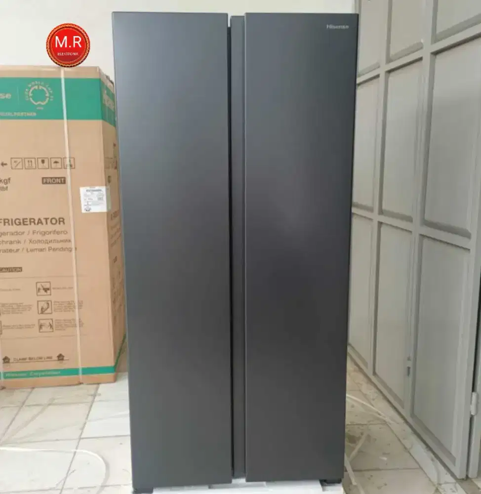 PROMO KULKAS SIDE BY SIDE HISENSE 460 LITER GARANSI 25 TAHUN