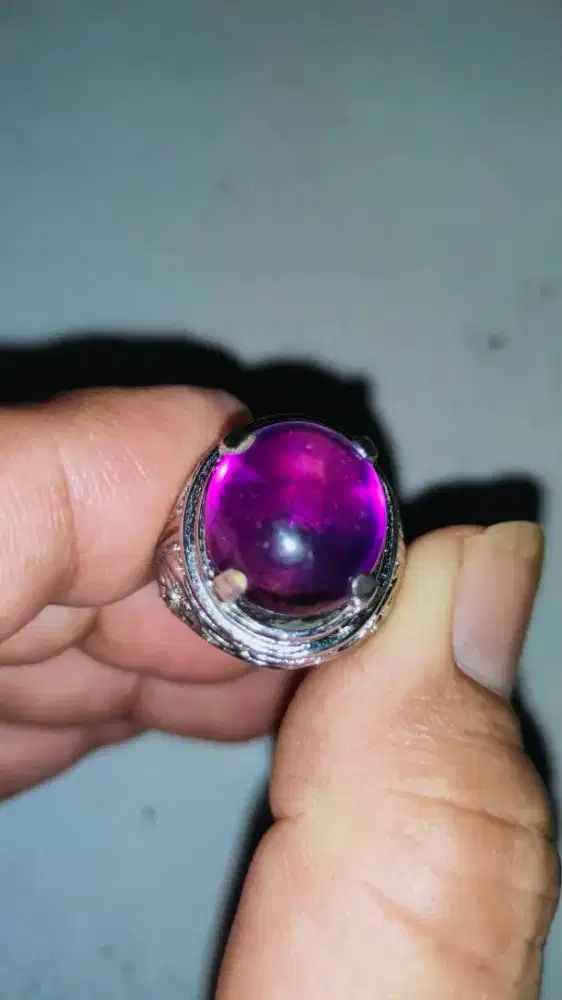 Batu Cincin Kecubung Wulung