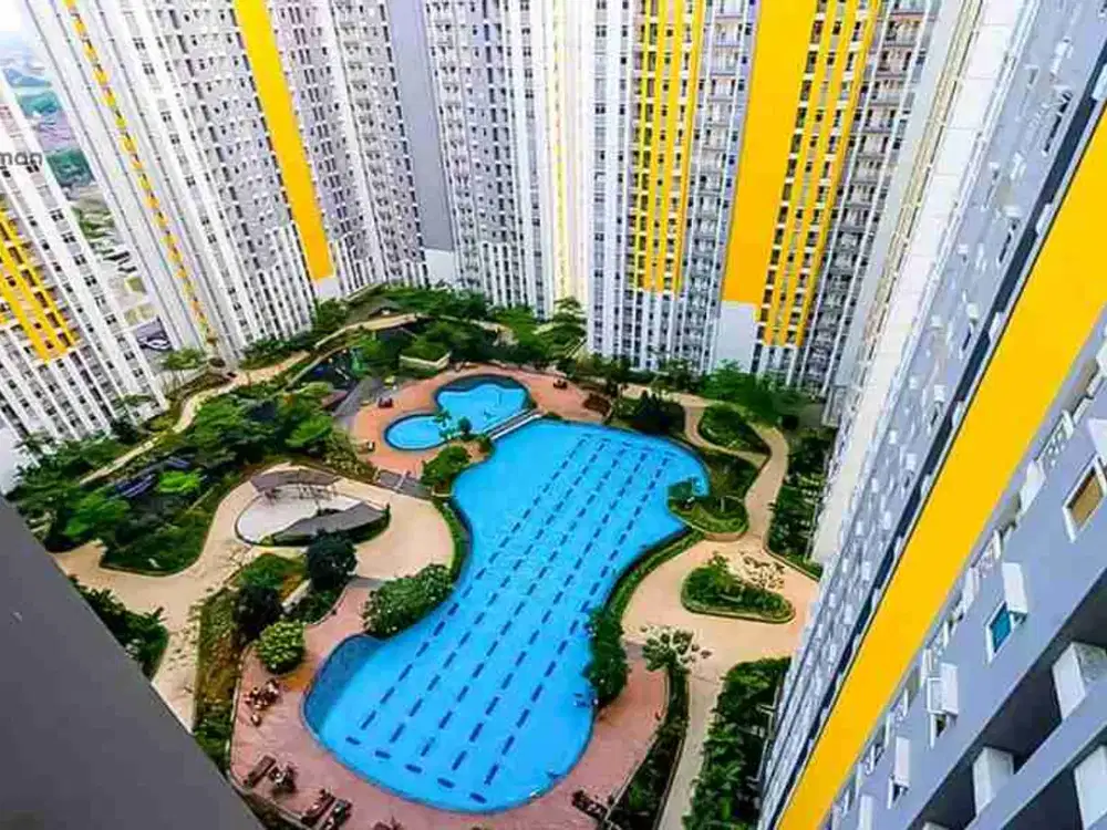DISEWAKAN CEPAT APARTEMEN SPRINGLAKE SUMMARECON BEKASI VIEW DANAU 2BR FULL FURNISH
