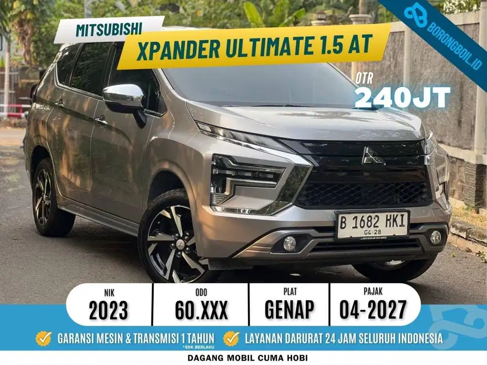 TERMURAH!!XPANDER ULTIMATE AT 2023 SIAP PAKAI
