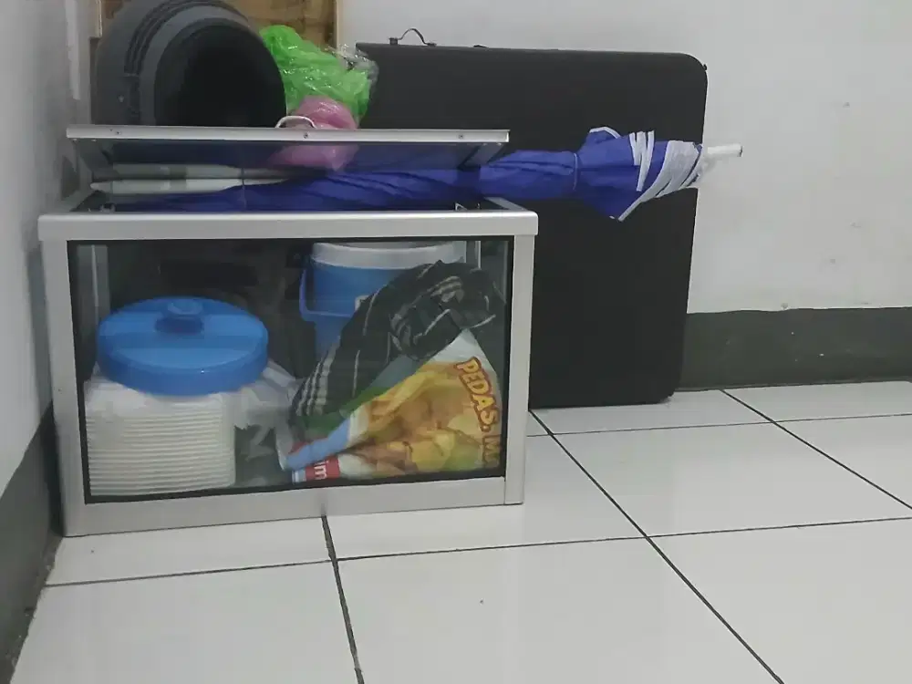 Perlengkapan usaha rujak jambu kristal