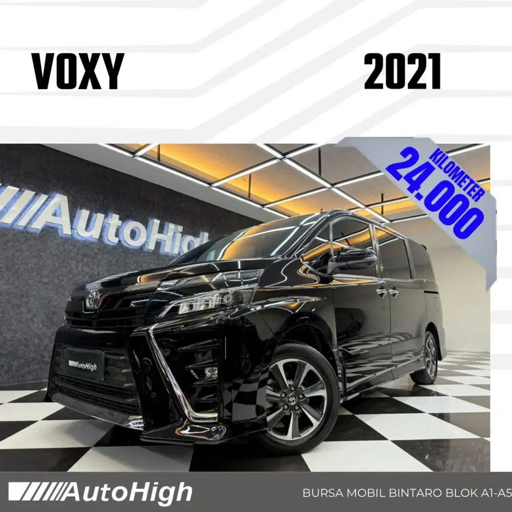 DP10% [Km24.000] Voxy 2021 Black Reg 2022 #AUTOHIGH