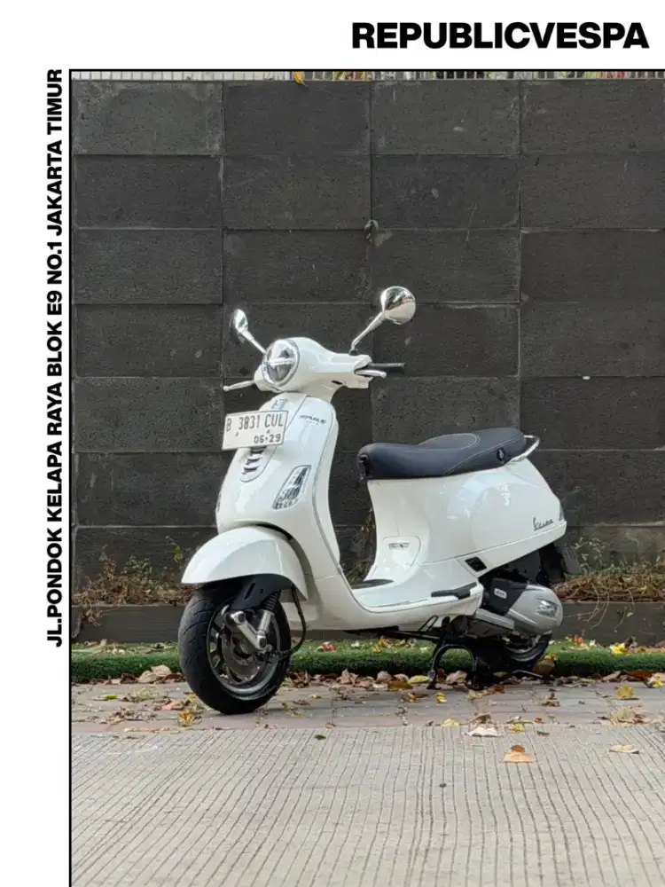 DIJUAL PIAGGIO VESPA LX 125 IGET LED THN 2024 PERFECT CONDITION