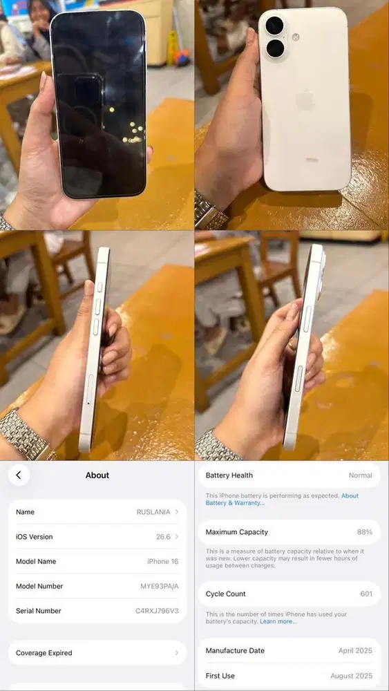 IPHONE 16 BASIC 128 GB