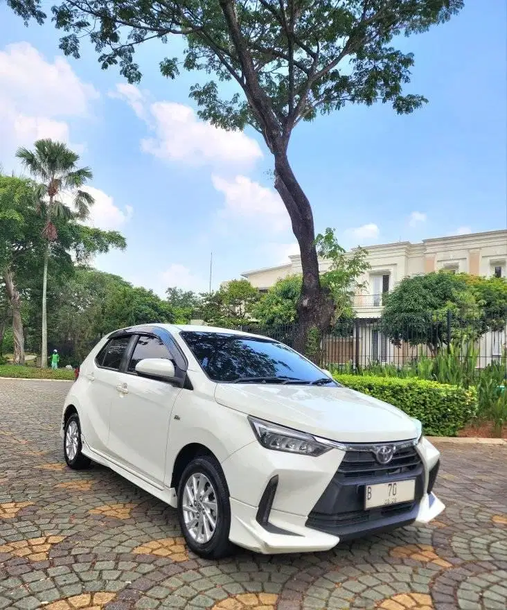 New Agya 2023 a/t Tgn 1 B genap Km 40rb rec Toyota Pjk Mei 2027