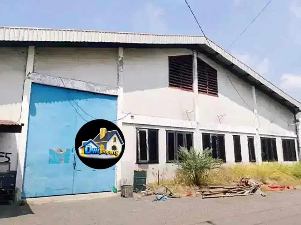 Jual gudang tambak sawah waru sidoarjo