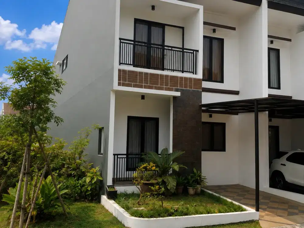 Rumah Cluster Hook 2 Lantai Di Ciater BSD, Dekat Kantor Walikota