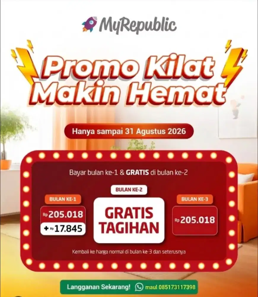 Internet MyRepublic myrep murah kencang terbaik promo flash sale hurry