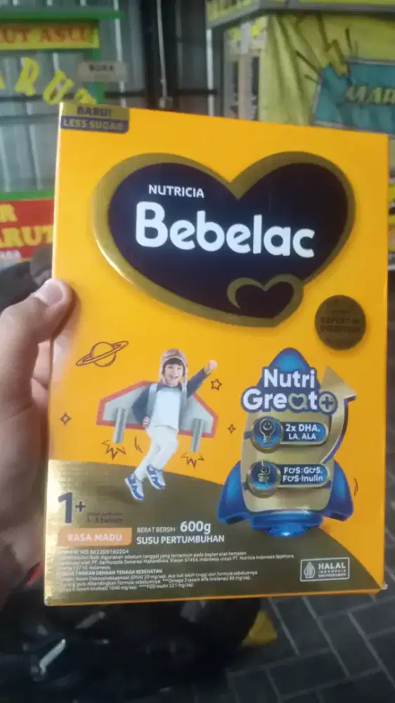 Susu bebelac anak usia 1 -3 tahun 600g