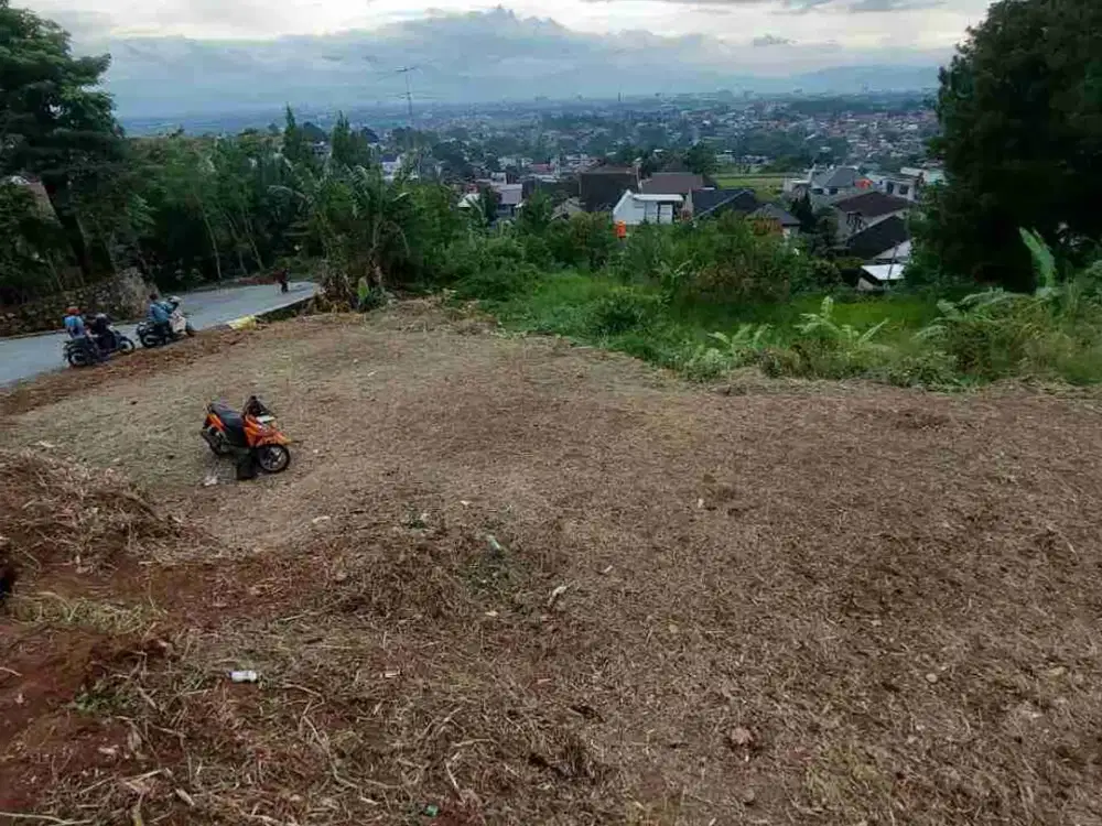 MURAH tanah kavling di ligar dago dengan view kota Bandung