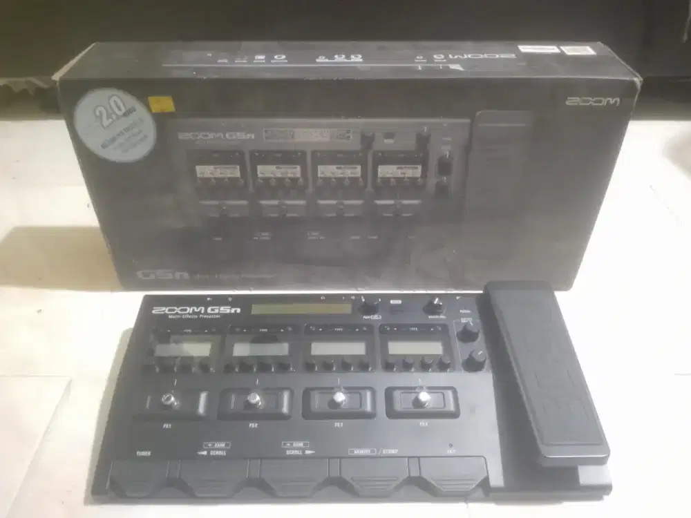 Dijual efek gitar zoom g5n