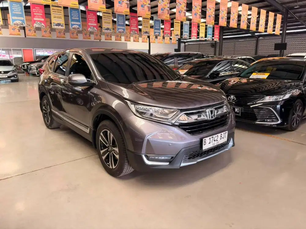 CR-V 1.5 Turbo Prestige AT 2018 Pajak Panjang Mulus Siap Pakai