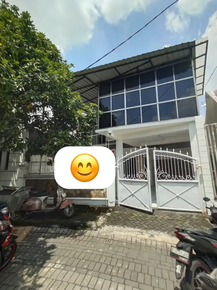 DIJUAL RUMAH KANTOR DI JL KALIKEPITING SURABAYA SIAP HUNI
