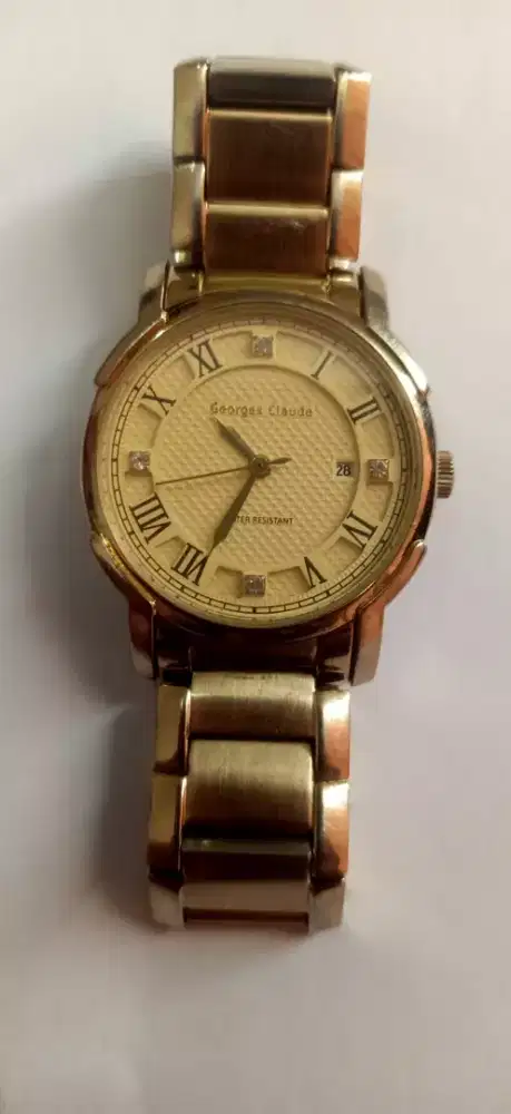 jam tangan george Claude swiss original