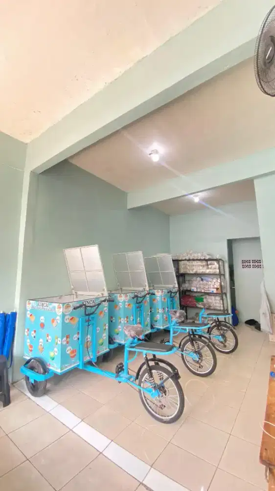 Sepeda gerobak gowes keliling
