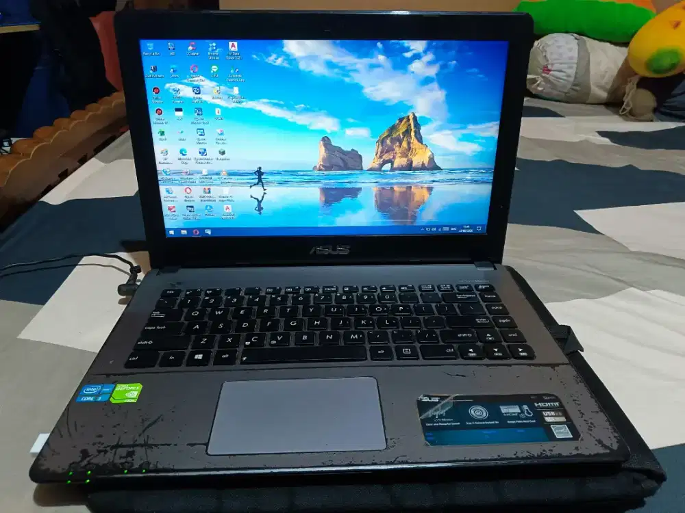 Asus X450CC i3 gen 3 Nvidia Gforce GT 720M RAM 6GB (Second Minus)