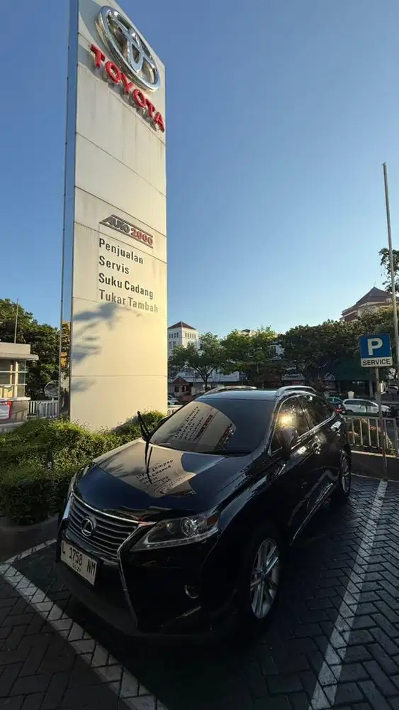 Lexus rx 270 hitam perawatan sultan no PR