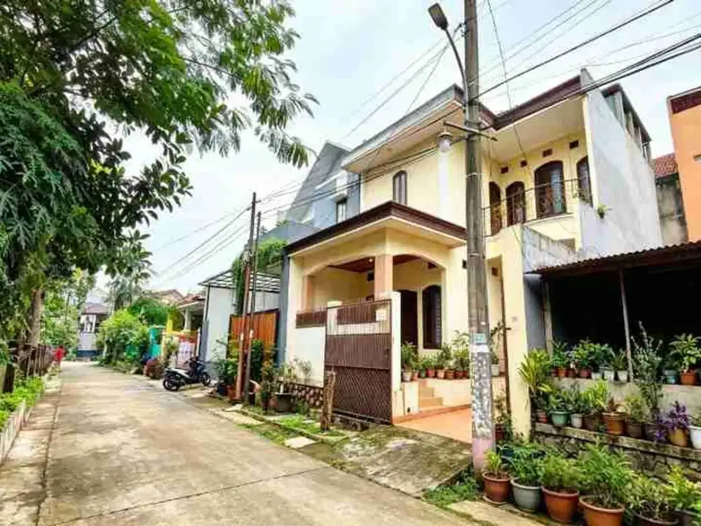 Rumah 2 Lantai Siap Huni Citayam Depok Dekat Stasiun KRL – SHM, Bisa KPR