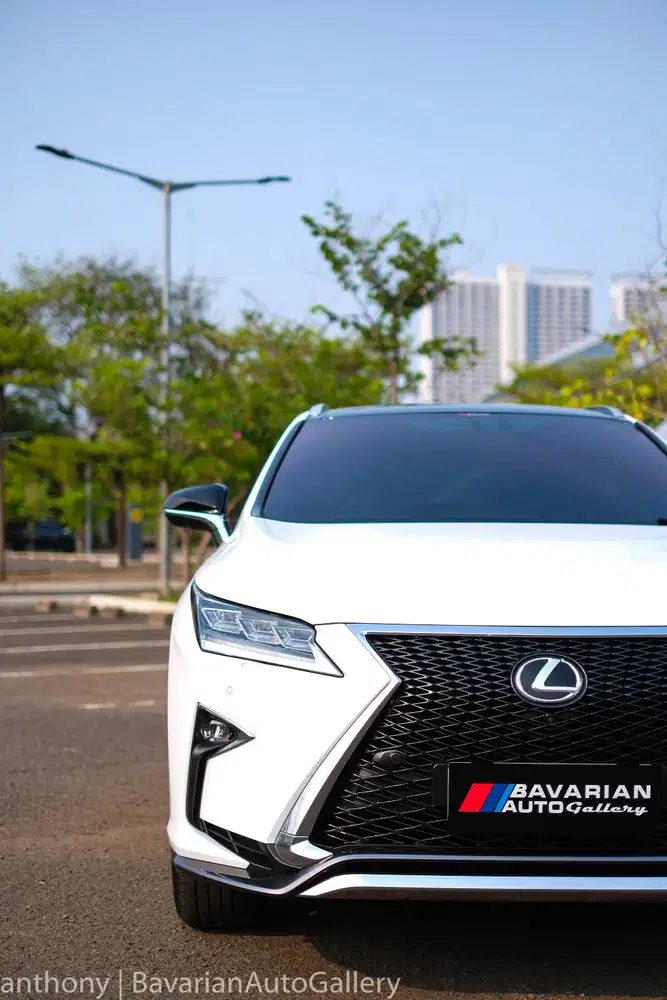 LEXUS RX200t F-SPORT NIK 2017 WHITE Jalan 26rb ANTIK SEINDONESIA FULL