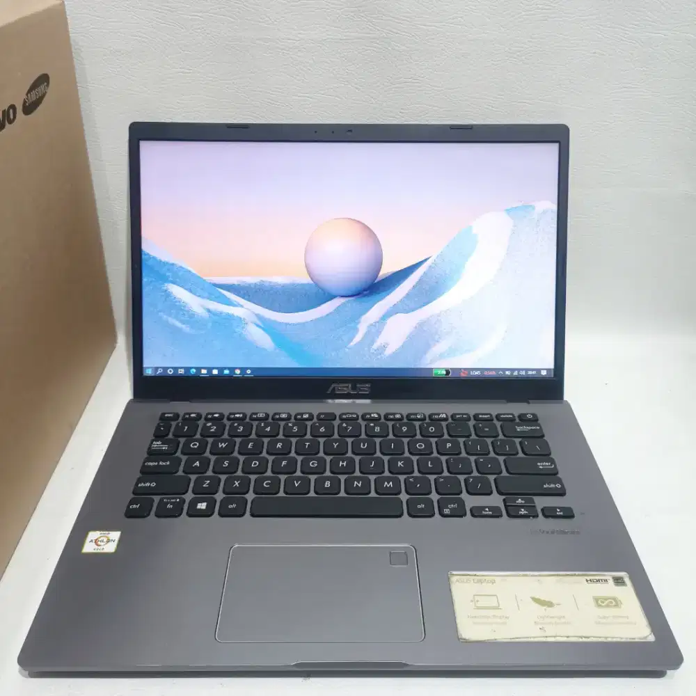 Lenovo Ideapad slim 3 intel N4020 DDR 4GB SSD 256GB 14 Bazzel 3jam