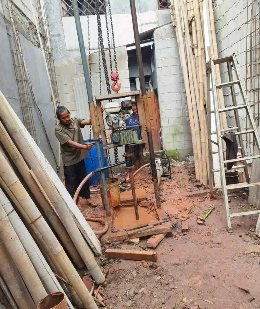 Jual mesin pengeboran sumur satu set nego