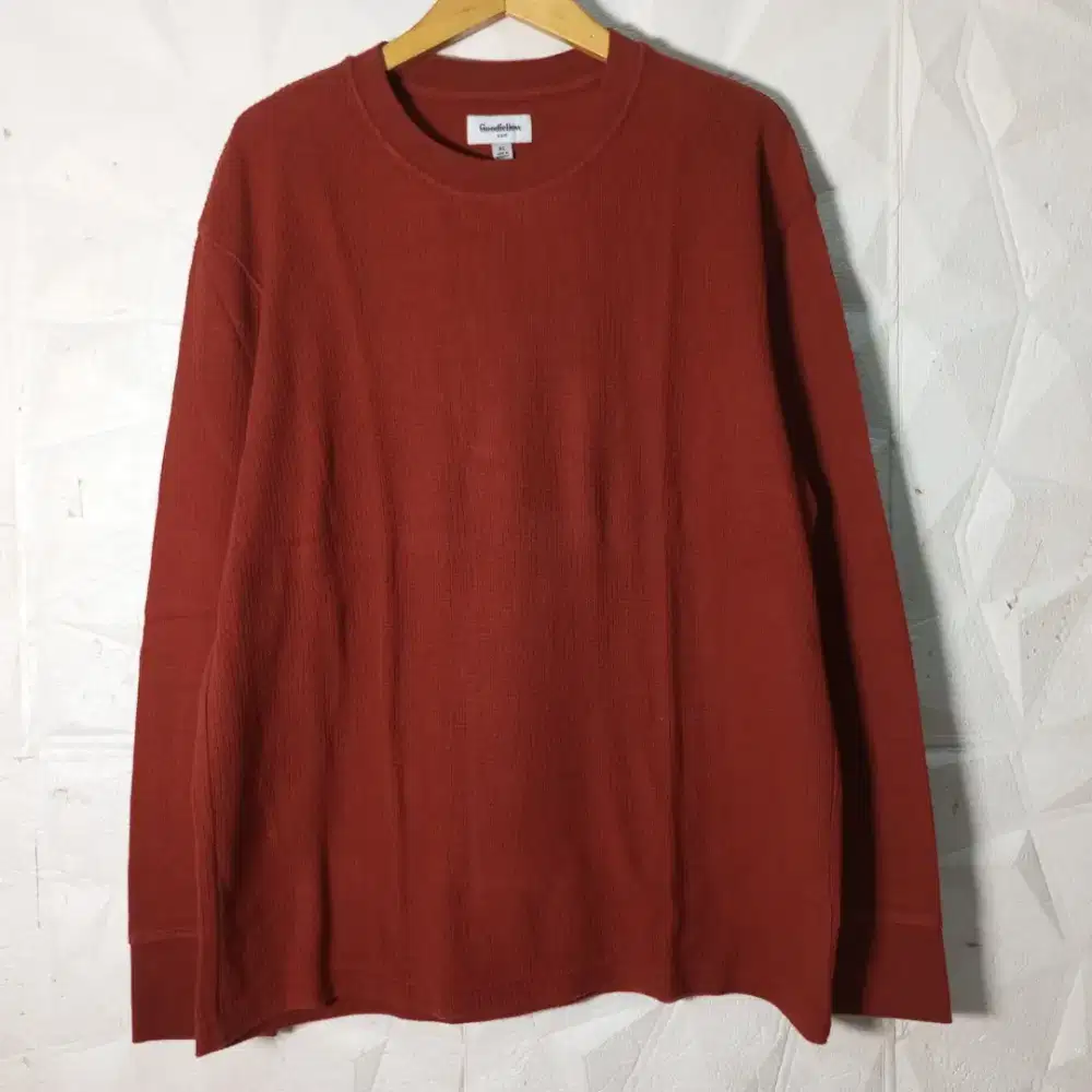 GOODIELLOW Long Sleeve Waffle Knit (XL)