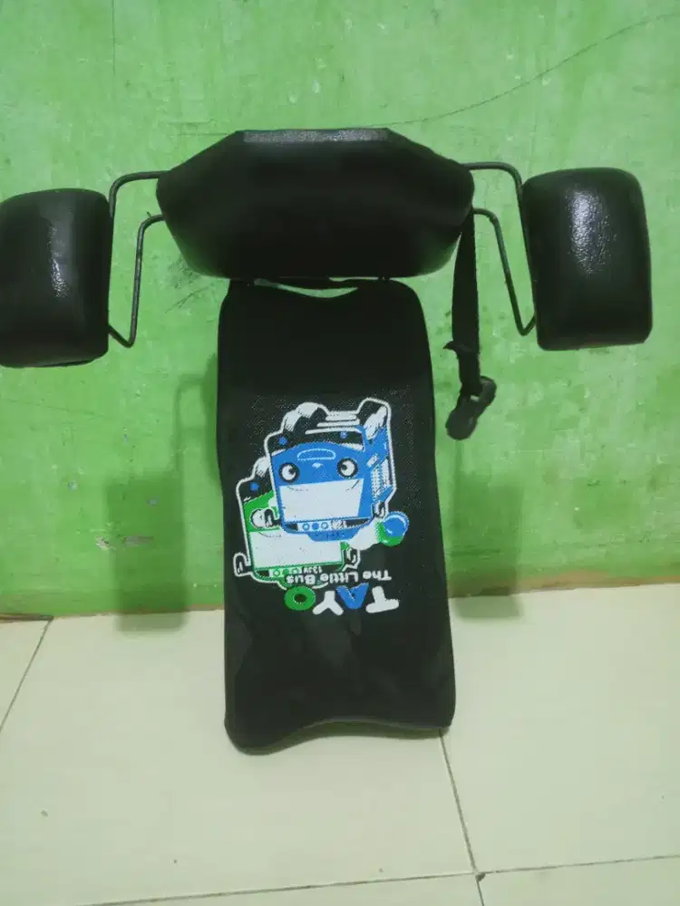 Bismillahirrahmanirrahim semoga sold Jok anak2 d motor satria Fu dll