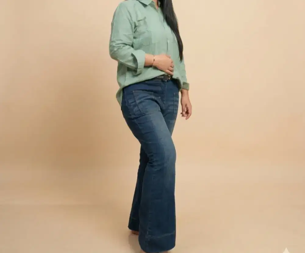 Celana jeans Stretch denim