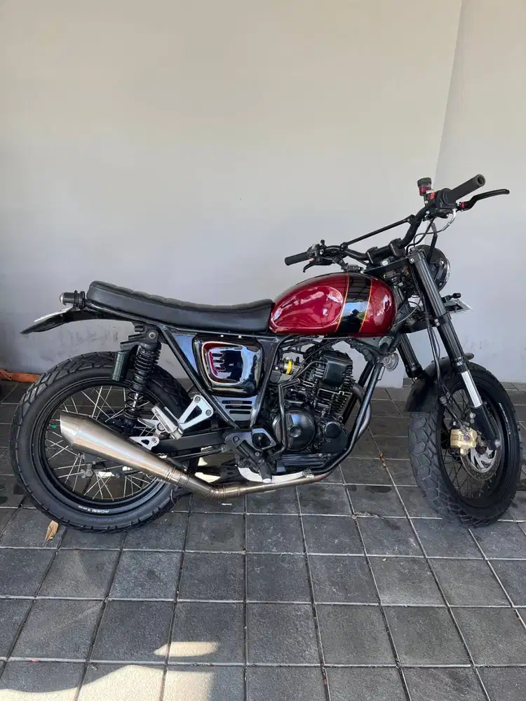 Motor Custom Yamaha Scorpio