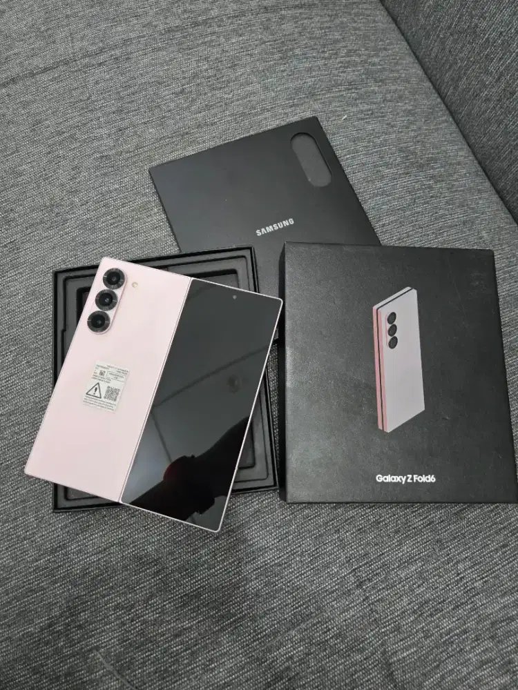 Samsung Z Fold 6 512GB Mulus Istimewa Resmi Fullset Original No Minus