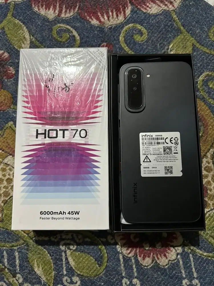 Infinix hot 70 8/128 like new