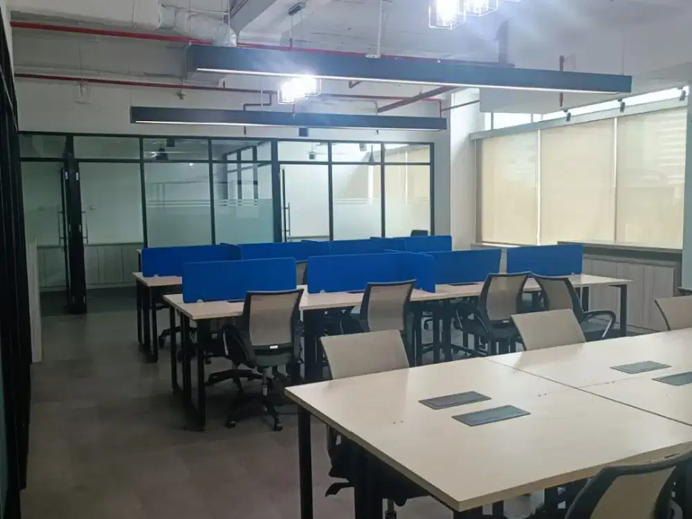 Sewa Kantor 209 m2 Full Furnish di Menara Rajawali Mega Kuningan