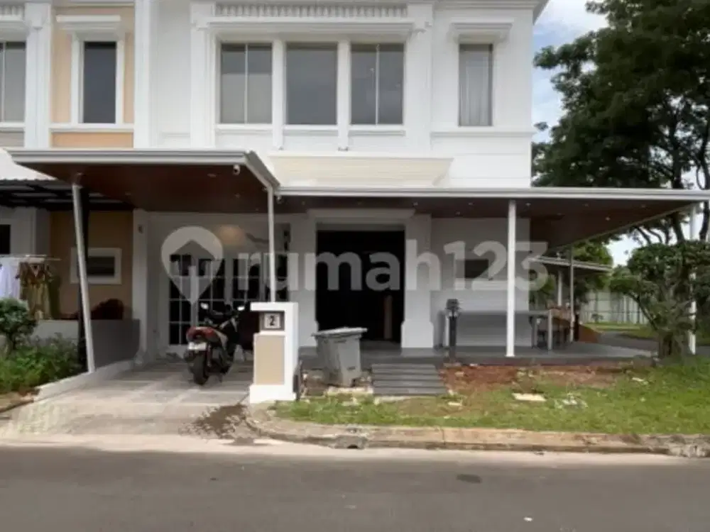 Dijual Full Furnished Rumah Hoek Cluster Flamingo, The Springs