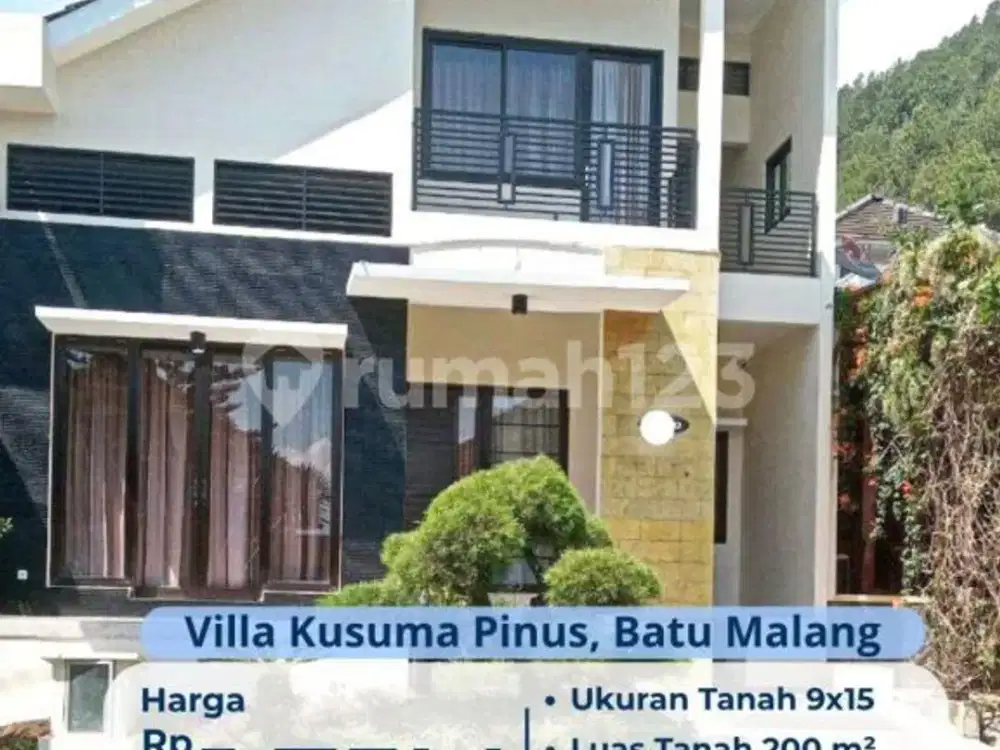 Desain Minimalis, Villa, SHM, Cocok untuk Keluarga