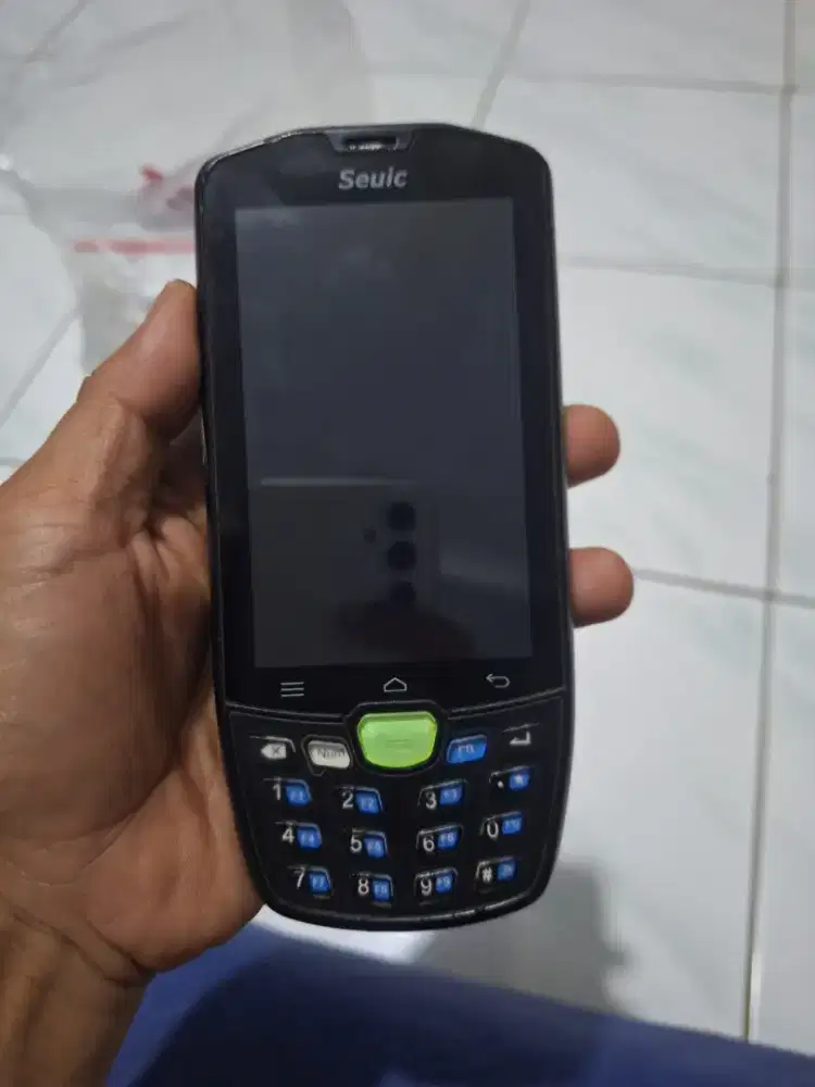 PDA SCANNER SEUIC Q9 ANDROID 9 NO MINUS, SIAP PAKAI