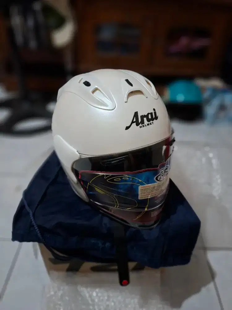 Helm TSR Ram4 White Glossy L