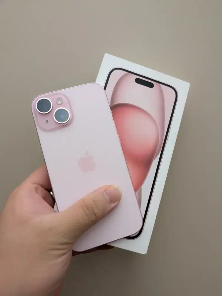 Iphone 15 128GB PINK ex resmi