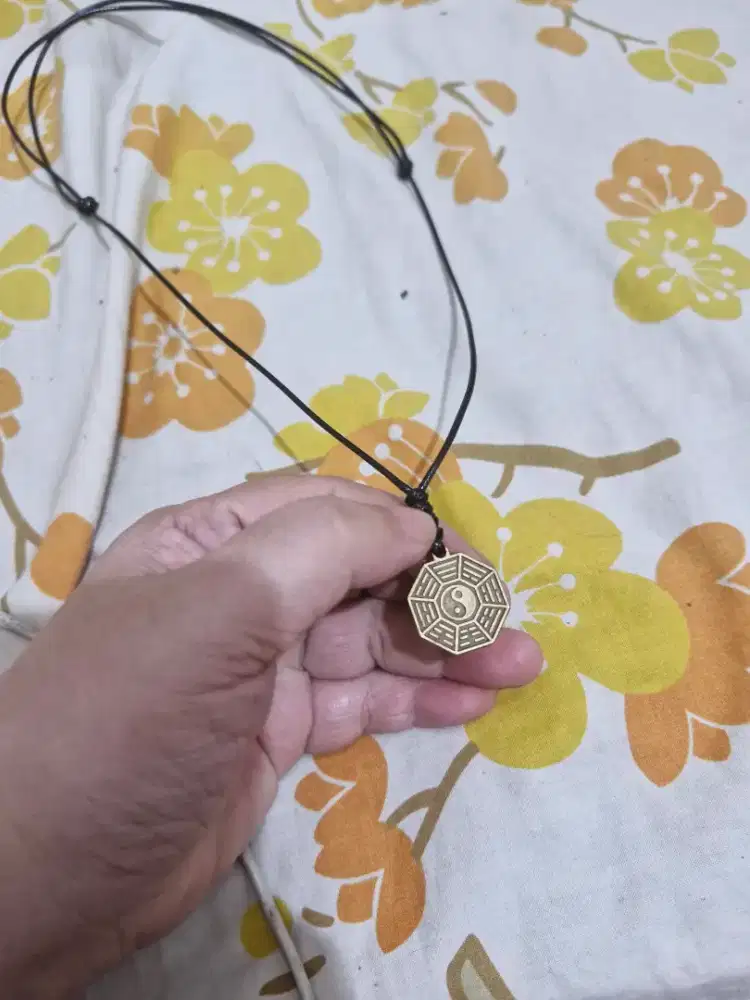 Kalung YING YANG TITANIUM TAK KARAT TAK LUNTUR TAK ALERGI