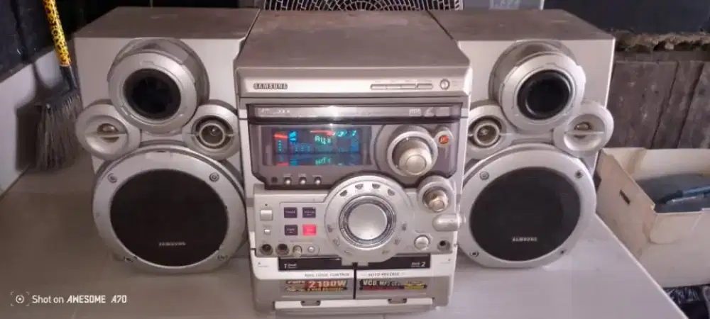 Audio mini Samsung suara mantap