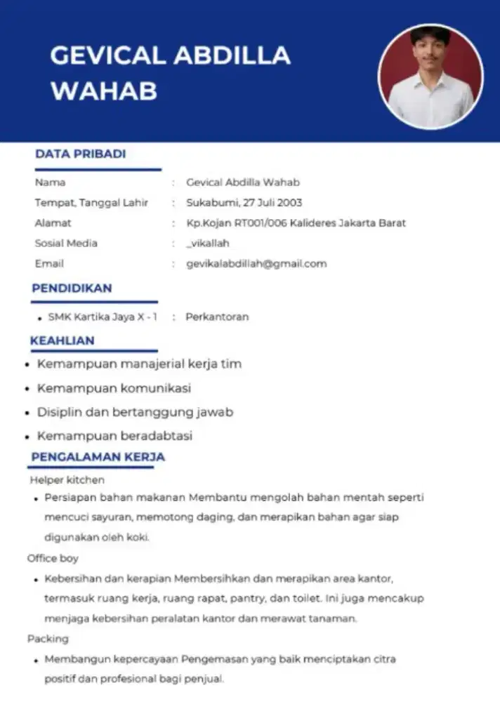 mencari lowongan pekerjaan