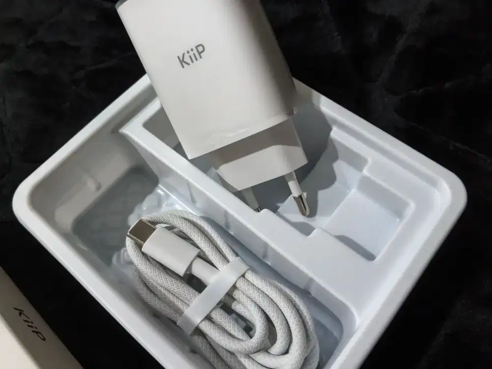 [ori like new] charger Kiip 45watt GaN dual port type C