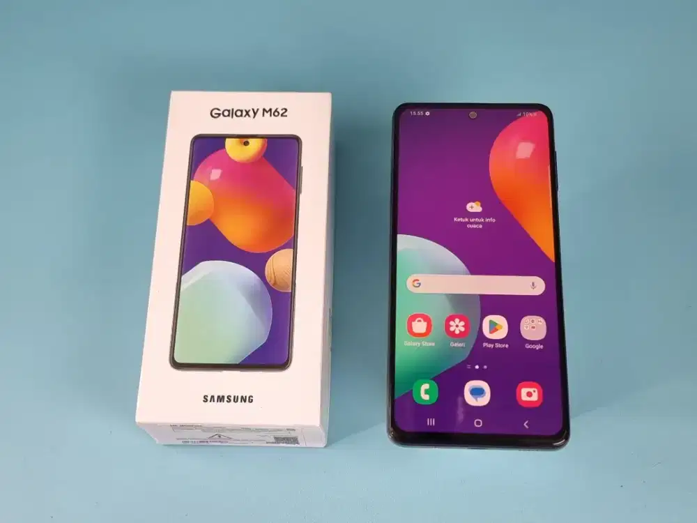 Samsung M62 NFC Ram 8GB/256GB Batrei Badak 7000mAh