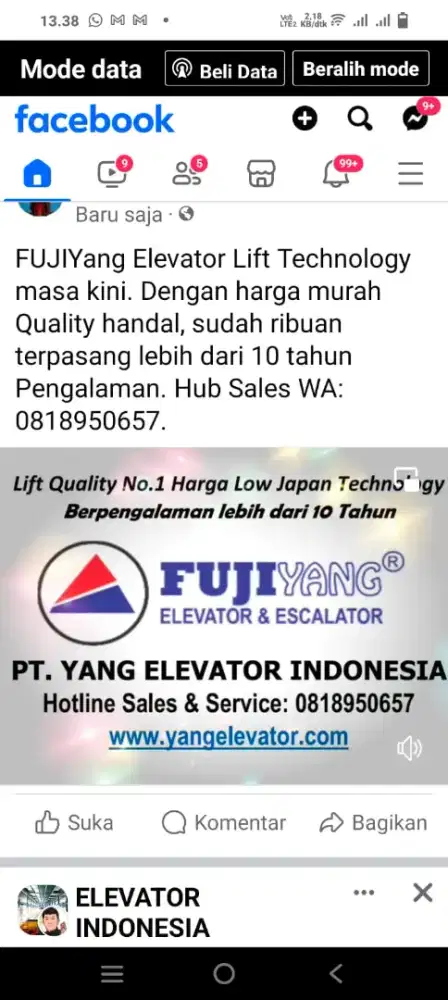 Dibutuhkan Service Manager