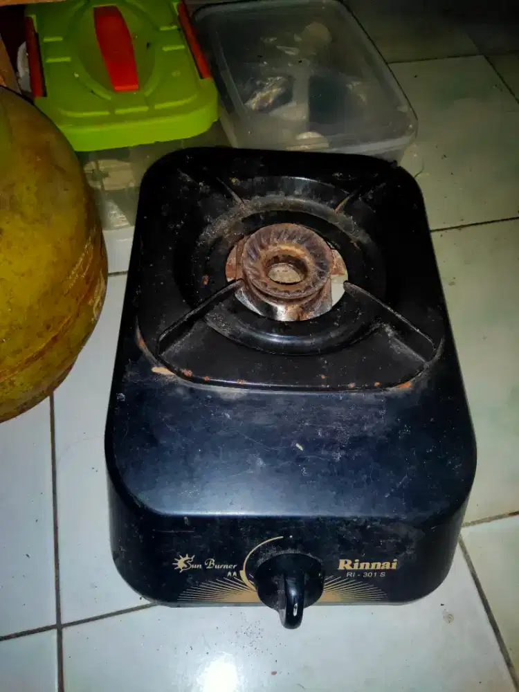 Kompor Rinai satu tungku masih normal