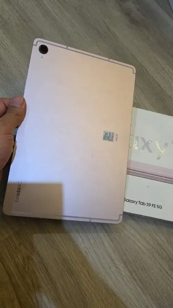 Samsung Tab S9 FE 5G Fullset Mulus Like New Sein