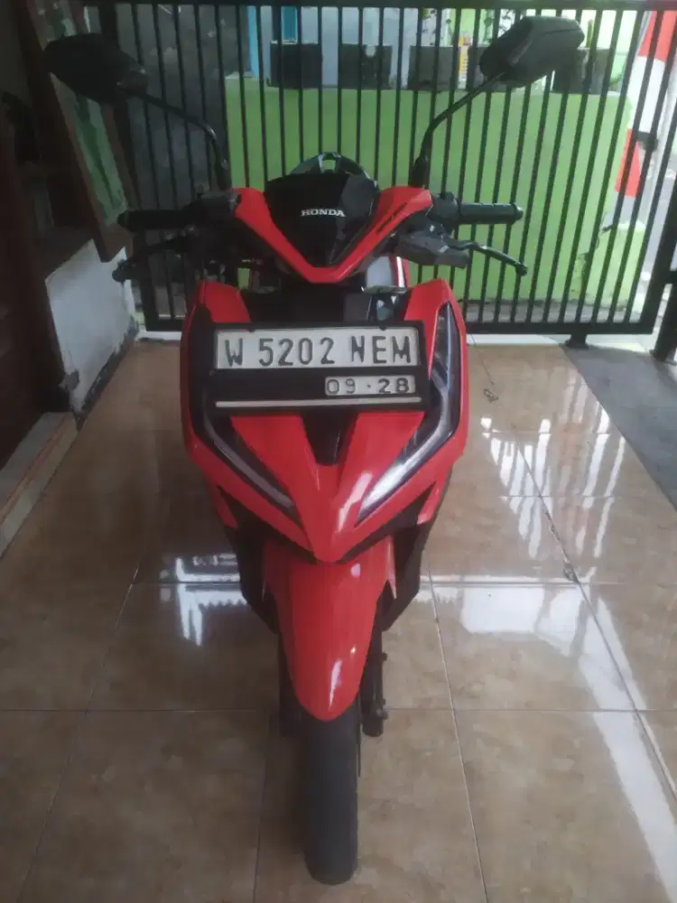Honda New Vario 125 ISS Tahun 2018 Plat W Sidoarjo, Lengkap Hidup