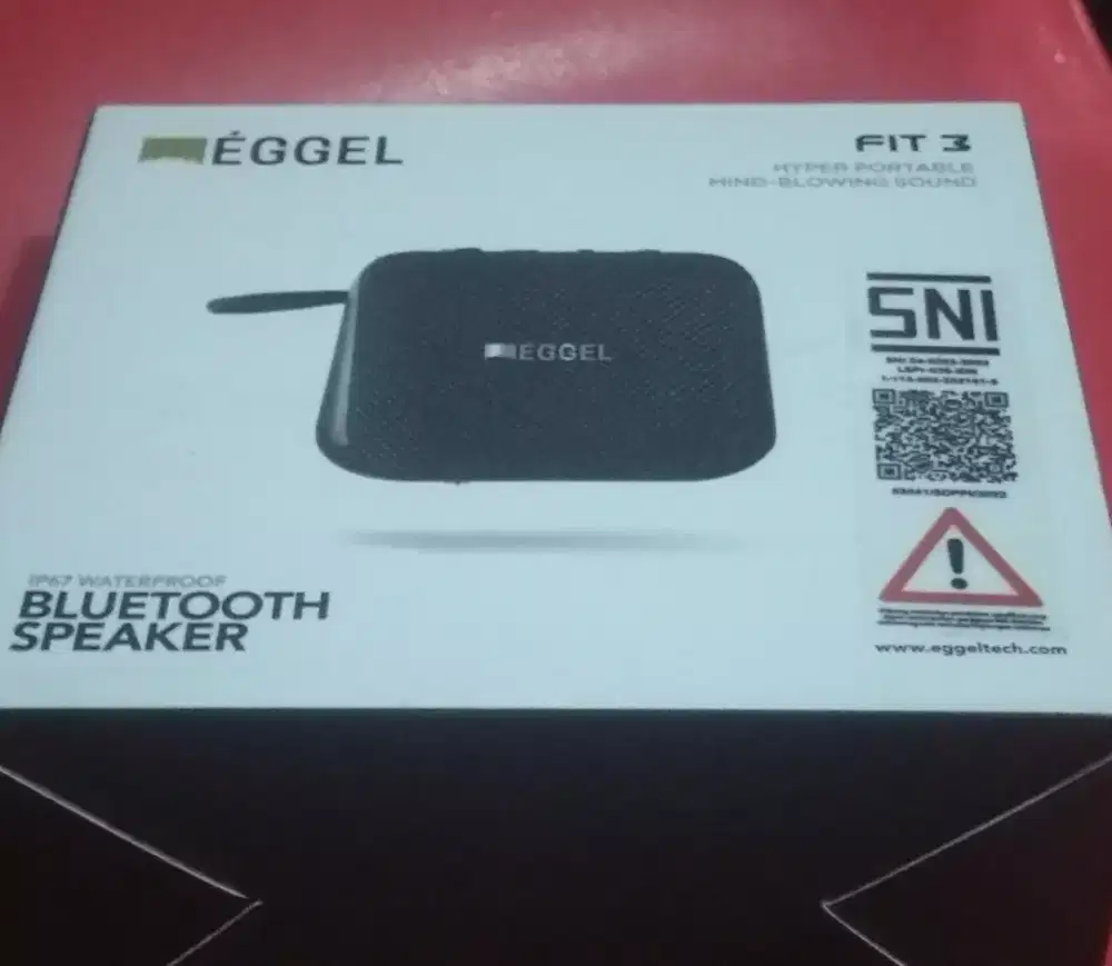 Dijual : 1 unit Bluetooth Speaker IP67 Waterproof Fit3, Baru, Original
